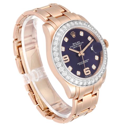 rolex pearlmaster rose gold price